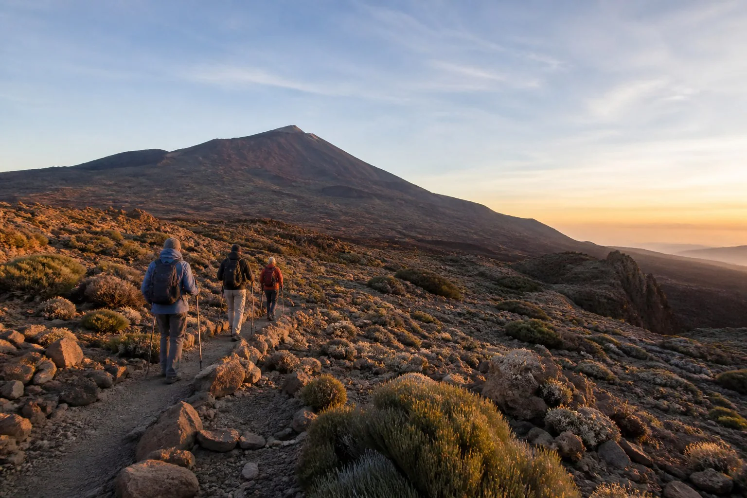 Teide completo: senderismo, atardecer y estrellas